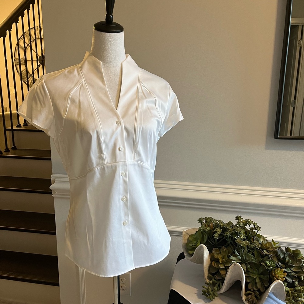 ANTONIO MELANI White Button Down Shirt